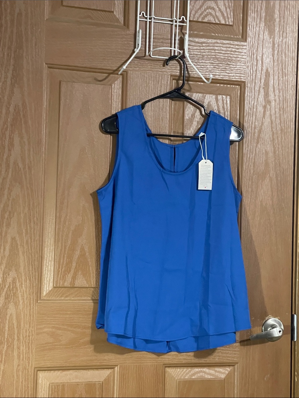 Classic Sleeveless Cobalt Blue Women's Camisole